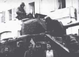 Héricourt, le 18 nov. 1944 : Le char "Montebello" n'a plus que deux heures à vivre...