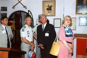 Inauguration de la salle d'honneur du GE1, le 9 juin 2000