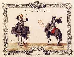 Colonel-Général - Timbalier & Trompette, par Delaistre (1720)