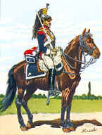 Cuirassier du 1er régiment (1809) - Rousselot d'après Hersant