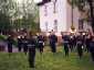 1er mai 1999 : La fanfare du 1er régiment de cuirassiers (Photo Baron)